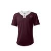 EvoShield Youth E203 2-Button Jersey, Maroon - Small view 1
