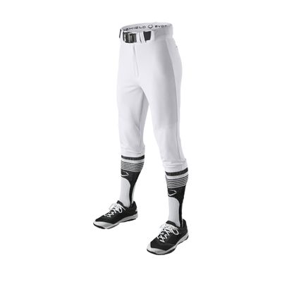 EvoShield Boys Solid Knicker Pant, Team White, X-Large US