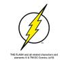 GRAPHICS & MORE The Flash Fastest Man Alive Ice Hockey Puck view 4