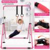 RINREA Gymnastic Bars for Kids with Adjustable Height, Folding Gymnastic Training Kip Bar, Expandable Horizontal Bar for Home view 4
