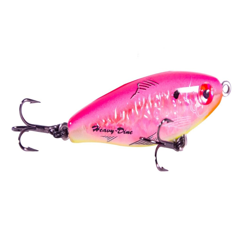Mirrolure C18MR-ECCPK Heavy Dine Sinking Twitchbait El Pk Bk/CHT/Cr Pk 2 5/8in 7/16oz