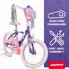 Huffy Kids 12/16 Inch Bikes, Multiple Color Options Available, Ideal for Ages 3+ Years Old, EZ Build Assembly, Removable Training Wheels, Chain Guard for Safety, Fun and Playful Designs view 3