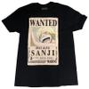 One Piece Sanji Bounty T-Shirt - Officially Licensed (X-Large) Black view 1