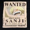 One Piece Sanji Bounty T-Shirt - Officially Licensed (X-Large) Black view 2