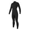 O'Neill Hyperfreak 3/2 mm Chest Zip Full Wetsuit Black/Black 6 view 1