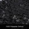 LOOGU Black Camo Netting, 150D Camouflage Net for Sunshade, Camping, Military, Hunting Blind, Party Decorations - 10 x 16.5 Feet view 3