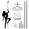 F2C Removable Dancing Pole Kit 45mm Height Adjustable Spinning Dancing Pole for Home Exercise Gym Club Party Use view 1