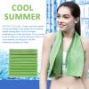 Peicees 20 Pack Microfiber Neck Cooling Towels Sports Sweat Towels Sweat Headband for Travel Beach Swimming Camping Climbing Gym Yoga Workout Backpacking view 4