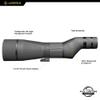 Leupold SX-4 Pro Guide HD 20-60x85mm Spotting Scope - Strait Eyepiece view 2