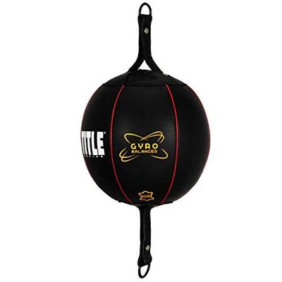 Title Gyro Balanced Double End Bag, Black, 8"
