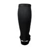 Combat Corner Slip On Elastic Muay Thai Shin Guards  Kickboxing, MMA Sparring and Training Protective Instep Shin Pads (Black) view 3