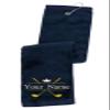 Printualist Personalized Golf Towel - Custom Embroidered Design & Name - Golf Club Design - 16" x 26", Blue, Absorbent Cotton Terry Velour Fabric view 1