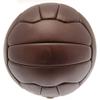 Manchester City FC Retro Leather Heritage Soccer Ball (One Size) (Brown) view 3