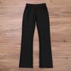 JEATHA Kids Girls Classic Loose Jazz Yoga Latin Dance Ankle Length Pants Stretchy Running Gymnastic Exercise Boot Cut Black 8 view 3