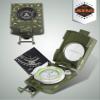 AOFAR AF-4074 Military Compass Lensatic Sighting-Multifunctional, Fluorescent, Waterproof and Shakeproof with Inclinometer and Carrying Bag for Camping, Hiking, Hunting view 2