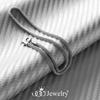 555Jewelry 3.3mm Mesh Necklace, Mesh Chain, Stainless Steel Necklace for Women, Stainless Steel Necklace for Men, Bismark Round Tube Mesh Popcorn Necklace, Silver, 22 Inch view 4