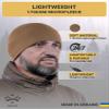 2SBR 2SABERS Warm Lightweight 170 Fleece Watch Cap - Men Women - Outdoor Skull Beanie Hat Coyote view 2