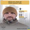 2SBR 2SABERS Warm Lightweight 170 Fleece Watch Cap - Men Women - Outdoor Skull Beanie Hat Coyote view 3