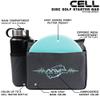 MVP Disc Sports Cell Disc Golf Starter Bag (Gray/Aqua) view 2
