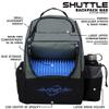 MVP Disc Sports Shuttle Disc Golf Backpack Bag (Gray/Royal) view 2