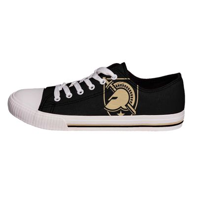 FOCO Army Black Knights NCAA Mens Low Top Big Logo Canvas Shoes - 9