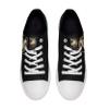 FOCO Army Black Knights NCAA Mens Low Top Big Logo Canvas Shoes - 9 view 2