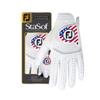FootJoy StaSof Flag Gloves, Pearl, Small, Worn on Right Hand view 1