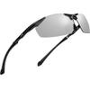 ATTCL Polarized UV Protection Sports Fishing Driving Sunglasses for Men Al-Mg Metal Frame Ultra Light 8585 Silver view 1