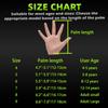 Sportout Kids Goalkeeper Gloves, Soccer Goalie Gloves with Double Wrist Protection and Non-Slip Wear Resistant Latex Material to Prevent Injuries view 4