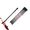 AMEYXGS 18 Inch Archery Balance Bar Bow Stabilizer Main Bar Bow Extension Pole Compound Bow and Recurve Bow Accessory (Green) (Silver) view 1