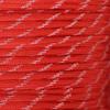 Glow in The Dark Paracord  7 Strand 550 Paracord with Glow in The Dark Tracers  for Crafting, Utility, and Recreational Uses (100 Feet, Imperial Red Glow in The Dark) view 1