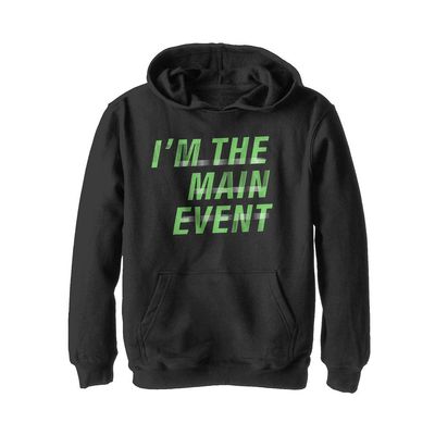 Fifth Sun Boys' Hooded Sweatshirt, Black, X-Large