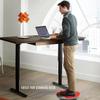 Yes4All Upgraded Wobble Balance Board, 16.34" TPE Non-slip, Stability Board for Home Gym, Standing Desk view 4