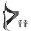 Yaruijia Lightweight Carbon Fiber Bicycle Water Bottle Cages with M5x12mm Titanium Screws for MTB Road Bike (Titanium Bolt+Glossy) view 2