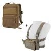 Tactical Vest Airsoft Ammo Chest Rig 5.56 9mm Magazine Carrier with Molle Flatpack Backpack view 1