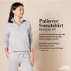 Amazon Essentials Women's Long-Sleeve Fleece Quarter-Zip Top (Available in Plus Size), Blue Heather, Medium view 2