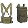 GYDEHUTJ Tactical Vest Airsoft Ammo Chest Rig 5.56 9mm Magazine Carrier with Molle Flatpack Backpack view 1