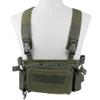 GYDEHUTJ Tactical Vest Airsoft Ammo Chest Rig 5.56 9mm Magazine Carrier with Molle Flatpack Backpack view 2