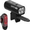 Lezyne Connect Smart 1000XL Headlight and KTV Pro Smart Taillight Set: Black view 1