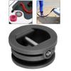 Focket Surfing Leash Plug,5pcs 2.5cm Nylon Plastic Surfboard Leg Rope Leash Plug Kayak Accessories Equipment with Stainless Steel Leash Pin,Strong and Secure(Black) view 4