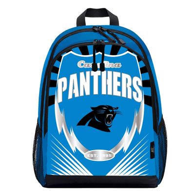 NFL Carolina Panthers Backpacklightning Backpack, Team Colors, One Size