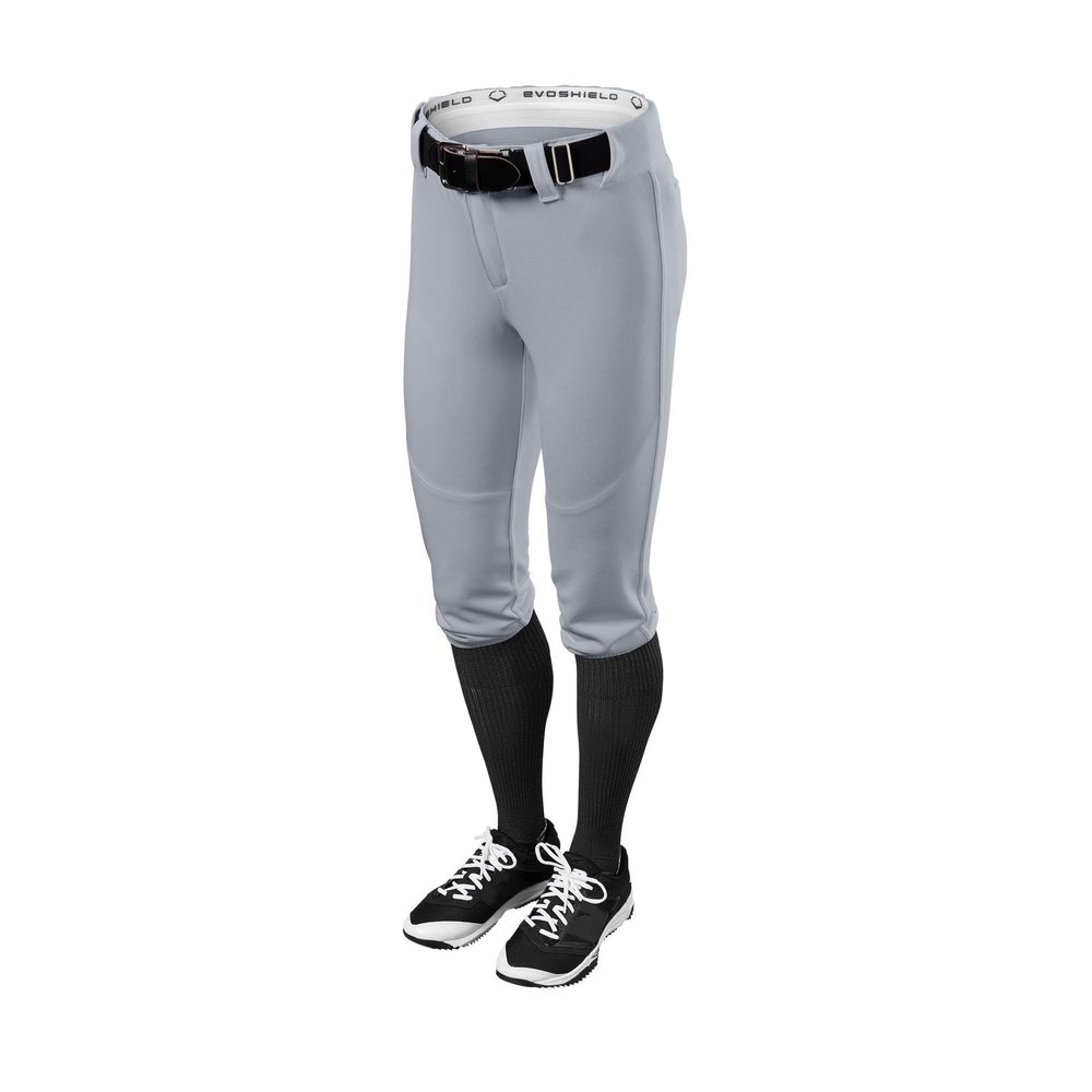 EvoShield Girl's General Pant, Blue/Grey - Small