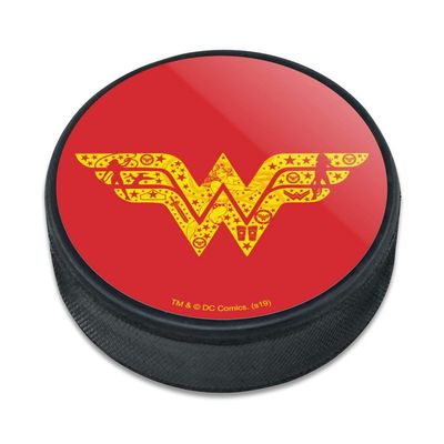 GRAPHICS & MORE Wonder Woman Wonder Woman Icons Logo Ice Hockey Puck