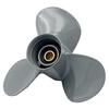 Aluminum 3 Blade Outboard Propeller Replacement for Honda 35-60HP 13 Spline Tooth (11 3/8(Dia) x12(Pitch)) view 3