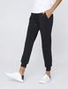 AJISAI Women's Joggers Pants with Pockets Drawstring Sweatpants for Running Workout Lounge Wear Black L view 2