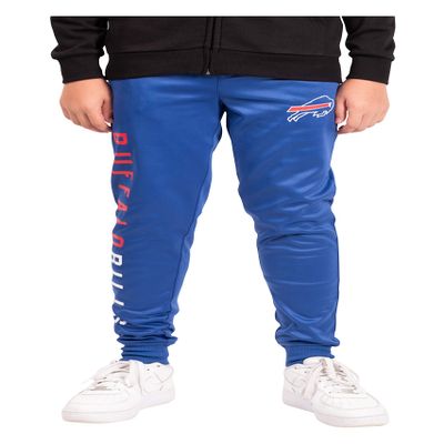 Ultra Game NFL Official Youth Super Soft Game Day Jogger Sweatpants, Buffalo Bills, Team Color, 18-20