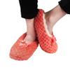 Adult Women Warm Cozy Fuzzy Soft Touch Slippers Non-Slip Lined Socks, Indoor Travel Home Slipper, Assortment C, Small, 3 Pairs view 2