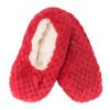 Adult Women Warm Cozy Fuzzy Soft Touch Slippers Non-Slip Lined Socks, Indoor Travel Home Slipper, Assortment C, Small, 3 Pairs view 4