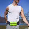 3 Pocket Adjustable Running Belt Waist Pack, Fanny Pack For Working Out With Sweat Resistant Backing, Holds All iPhone Models view 4