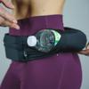 3 Pocket Adjustable Running Belt Waist Pack, Fanny Pack For Working Out With Sweat Resistant Backing, Holds All iPhone Models view 3